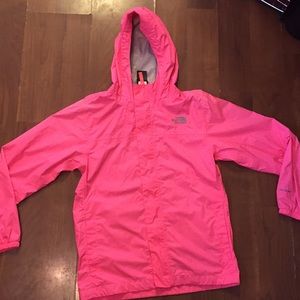 Neon Pink The North Face Jacket